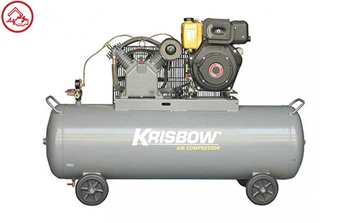 Kompresor Krisbow Kompresor Angin 5.5Hp 340L 10Bar 3Ph